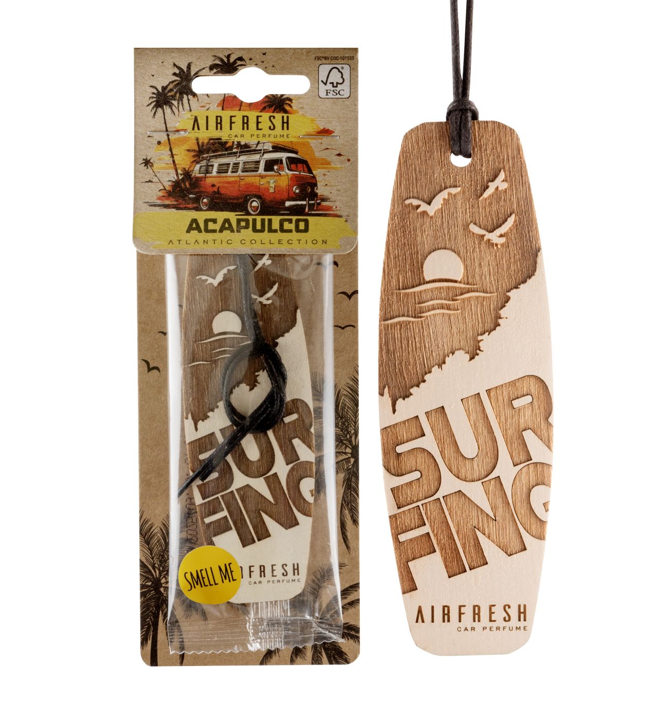 ATLANTIC Acapulco zapach do auta drewniany
