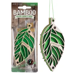 BAMBOO Black Grape & Kiwi – drewniany zapach do auta premium