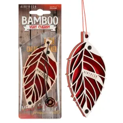 BAMBOO Very Cherry – drewniany zapach do auta premium