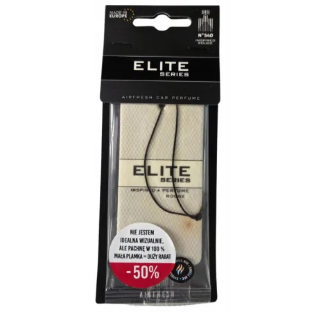 Wyprzedaż - zawieszka ELITE 540 Rouge - niepełnowartościowa
