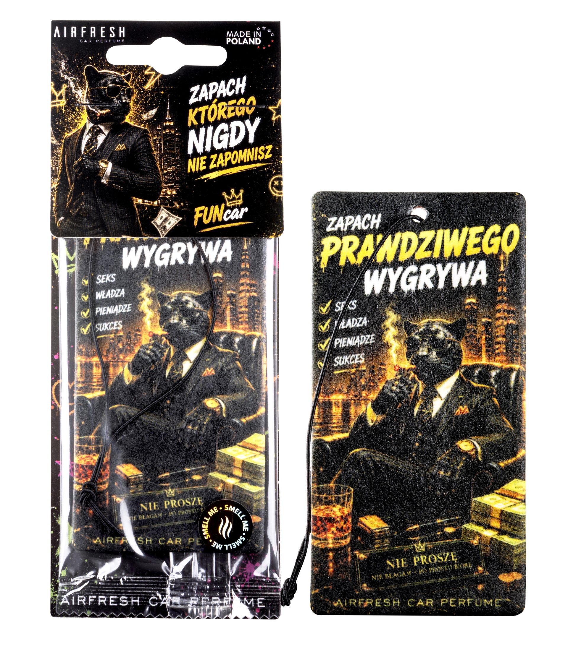 FunCar Prawdziwego Wygrywa – zapach do auta