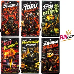 FunCar Zestaw - cała kolekcja 6 zapachów do auta