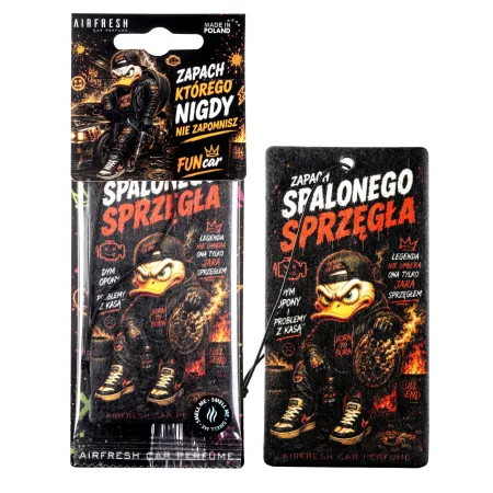 FunCar Zapach Spalonego Sprzęgła - zawieszka do auta