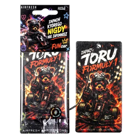 FunCar Zapach Toru Formuły 1 - zawieszka do auta