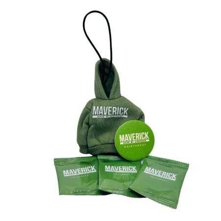 Kolekcja zapachów do auta - Maverick - miniaturowe bluzy zapachowe