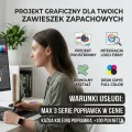 Projekt Graficzny Zawieszki Zapachowej z Celulozy