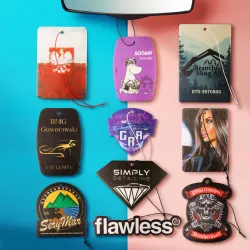 Zapachy do auta z Twoją grafiką - celuloza 2mm, 5000 szt