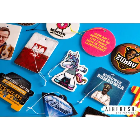 Private Label - zawieszki zapachowe do auta z Twoim logo