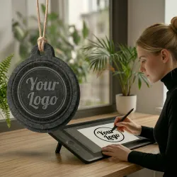 Projekt graficzny zawieszki filcowej