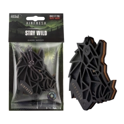 Zawieszka zapachowa STAY WILD Dark Wood - czarny dzik