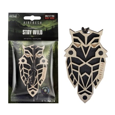 Zapach do auta STAY WILD Mystic Nature - jasna sowa