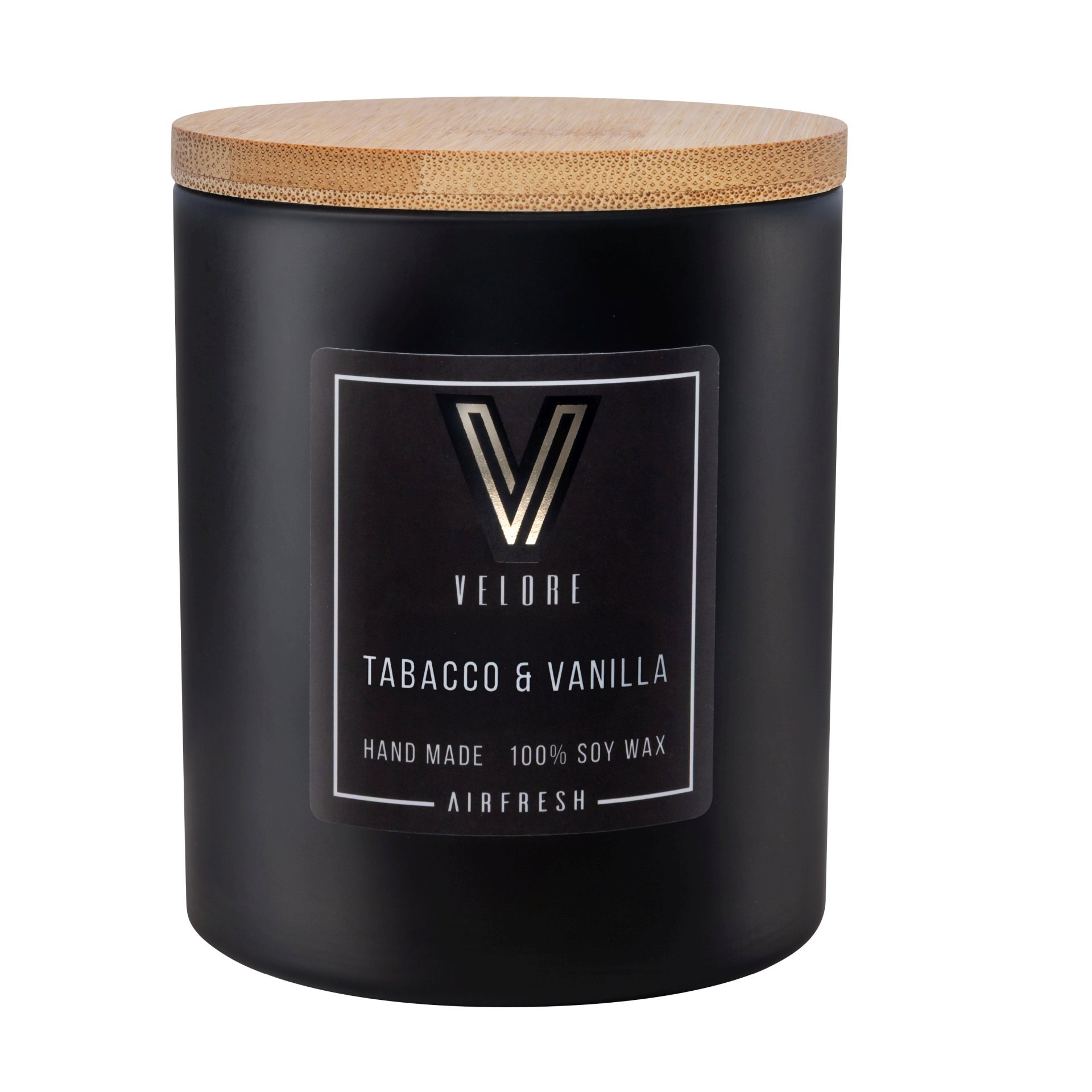 Świeca sojowa VELORE Tobacco & Vanilla