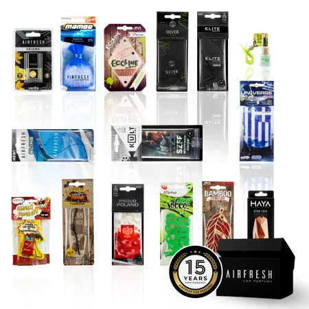 Zestaw 15-lecia AirFresh – 15 zapachów, 15 lat historii
