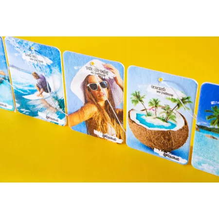 Zestaw 13 unikatowych zapachów samochodowych