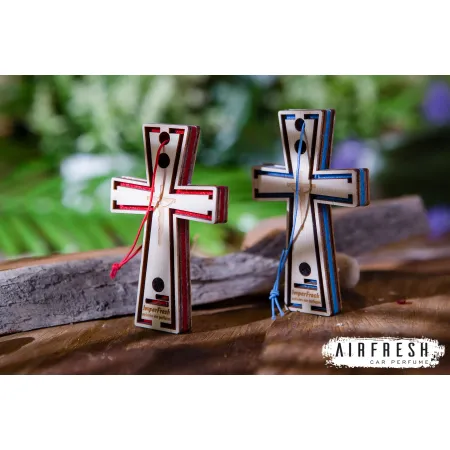 Zawieszki drewniane z filcem i logotypem klienta (1 000 szt.)