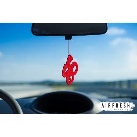 Zawieszki zapachowe z filcu z grafiką klienta (500 szt)