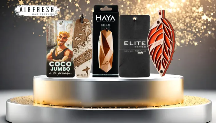 Ranking: Top 5 zapachów samochodowych AirFresh – wybór kierowców