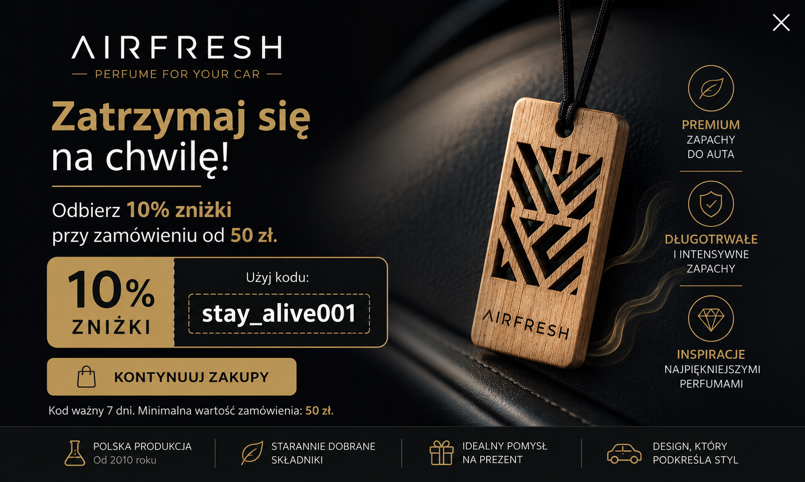 Kupon zostańmy razem - złóż zamówienie